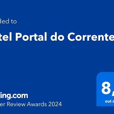 Hotel Portal Do Corrente Santa Maria da Vitória 외부 사진